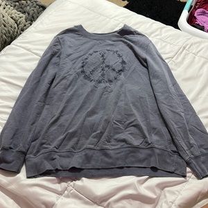 Blue Wallflower sweatshirt